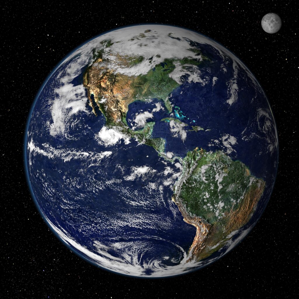 Dünyanın uzaydan çekilmiş fotoğrafı