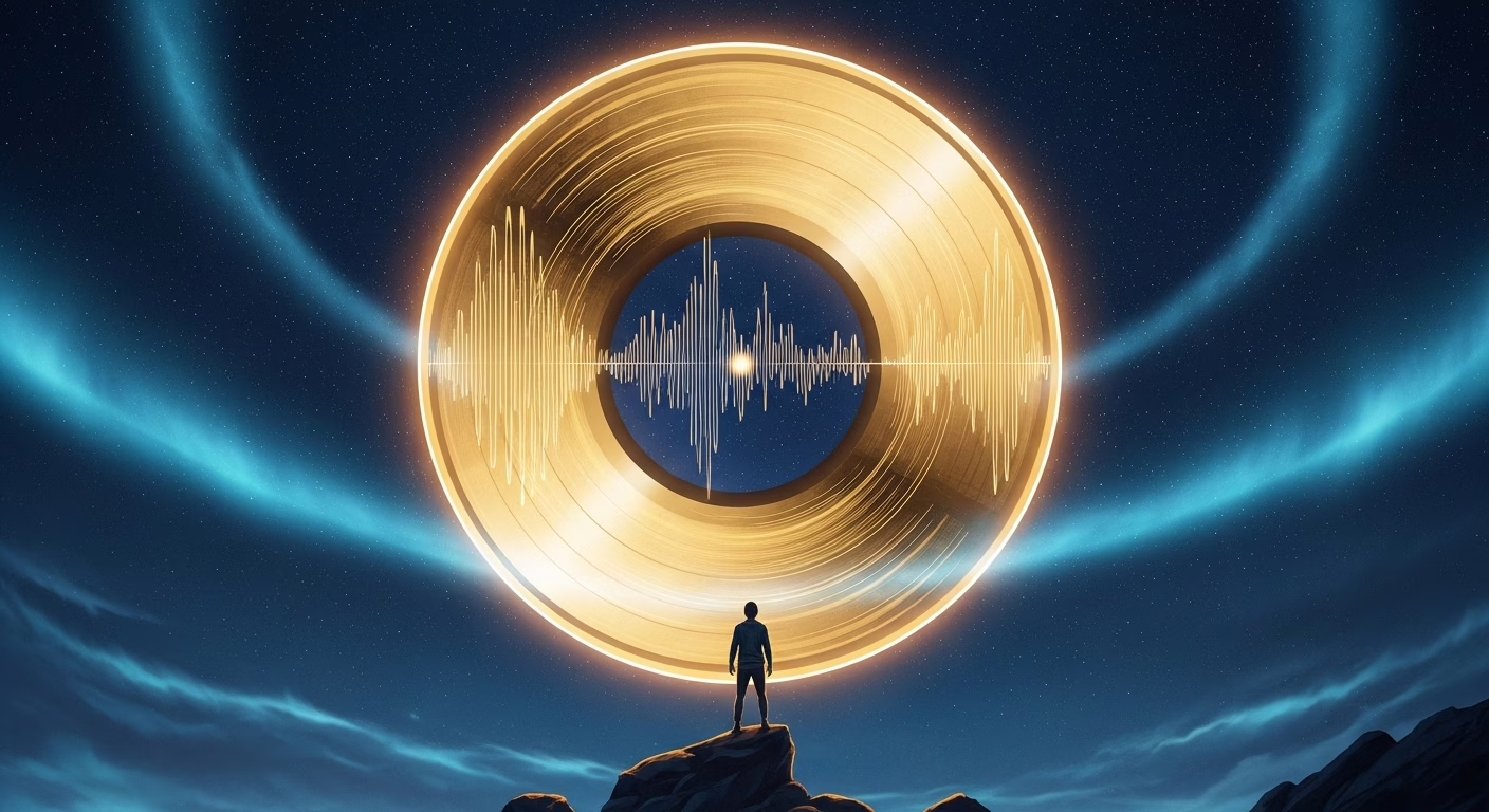 Voyager uzay sondasındaki altın plak, uzayla iletişim halindeki insan